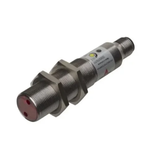 Carlo Gavazzi Polarized Retro Reflective Photoelectric Sensor, Barrel Sensor, 2000 mm Detection Range - PA18ALP20TCM6SA product image