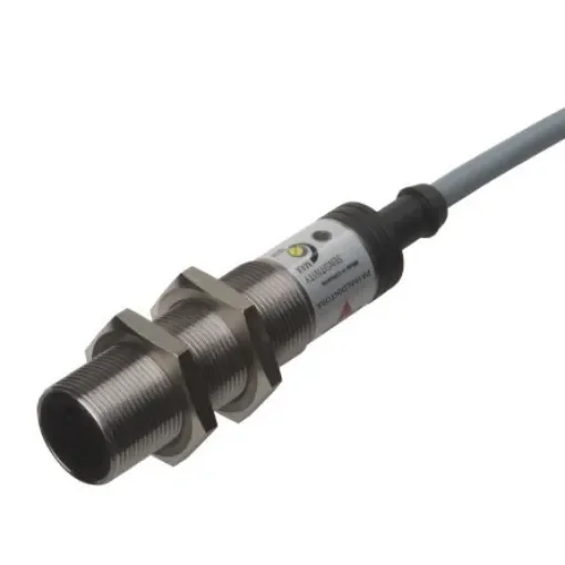 Carlo Gavazzi Retroreflective Photoelectric Sensor, Barrel Sensor, 3000 mm Detection Range - PA18ALR30TOSA product image