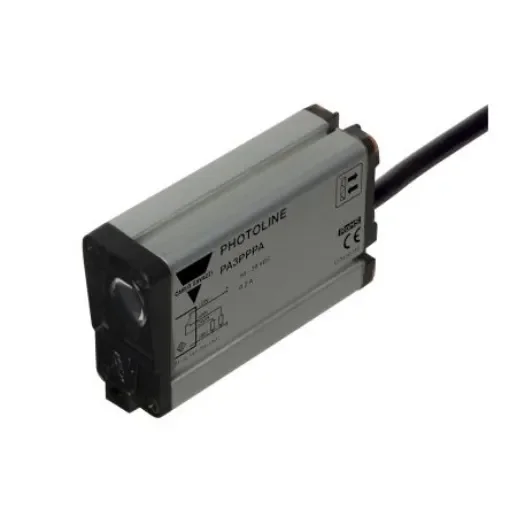 Carlo Gavazzi Polarized Retro Reflective Photoelectric Sensor, Block Sensor, 3000 mm Detection Range - PA3PPPA product image