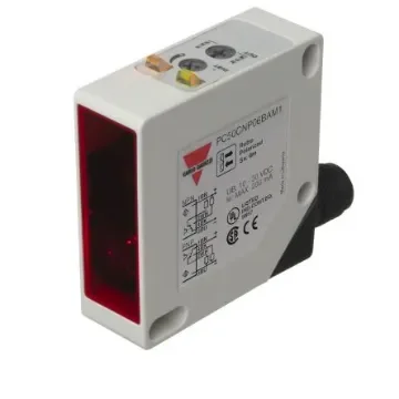 Carlo Gavazzi Polarized Retro Reflective Photoelectric Sensor, Rectangular Sensor, 6000 mm Detection Range - PC50CNP06BAM1 product image