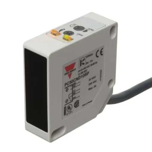 Carlo Gavazzi Through Beam Photoelectric Sensor, Rectangular Sensor, 20000 mm Detection Range - PC50CNT20RP product image