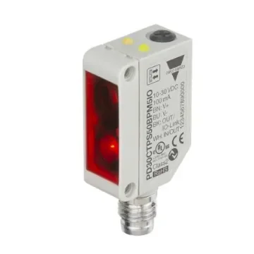 Carlo Gavazzi Polarized Retro Reflective Photoelectric Sensor, Rectangular Sensor, 5000 mm Detection Range IO-LINK - PD30CTPS50BPM5IO product image