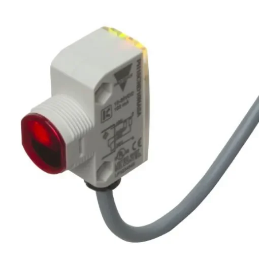 Carlo Gavazzi Diffuse Reflective Photoelectric Sensor, Miniature Sensor, 200 mm Detection Range - PH18CNB20PASA product image