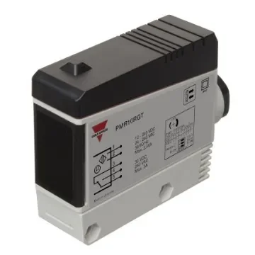 Carlo Gavazzi Retroreflective Photoelectric Sensor, Rectangular Sensor, 10000 mm Detection Range - PMR10RGT product image