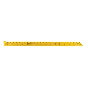 Notrax Yellow Edge Protector Strip Nitrile Rubber Bevels, Ribbed Finish 101cm x 5cm x 19mm - 551F0003YL product image