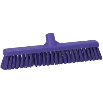 Vikan Broom, Violet With Polyester, Polypropylene, Stainless Steel Bristles for  for General Purpose - 31799 product image