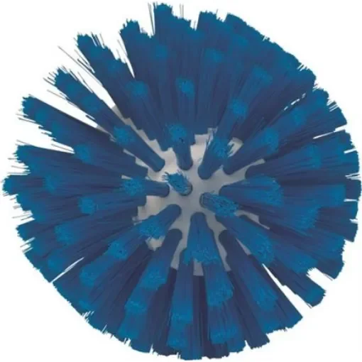 Vikan Medium Bristle Blue Scrub Brush, 60mm bristle length, Polyester, Polypropylene, Stainless Steel bristle material - 53801753 product image