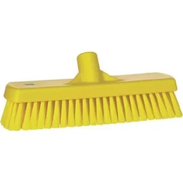 Vikan Broom, Yellow With Polyester, Polypropylene, Stainless Steel Bristles for Deck washer brush - 70606 product image