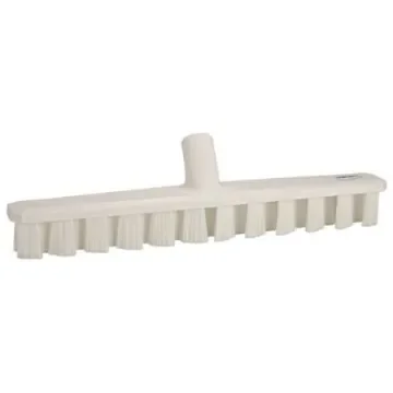 Vikan Hard Bristle White Deck Brush, 37mm bristle length, Polyester, Polypropylene, Stainless Steel bristle material - 70645 product image