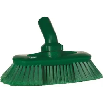 Vikan Soft Bristle Green Scrubbing Brush, 44mm bristle length, Polyester, Polypropylene, Stainless Steel bristle - 70672 product image