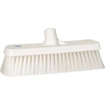 Vikan Broom, White With Polyester, Polypropylene, Stainless Steel Bristles for  for General Purpose - 70685 product image