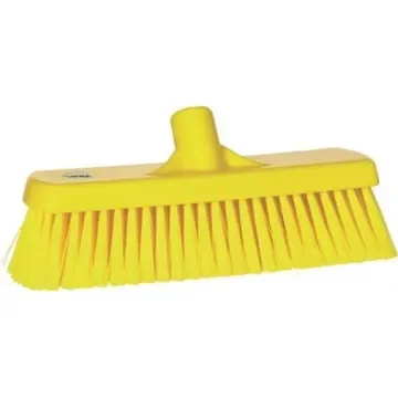 Vikan Broom, Yellow With Polyester, Polypropylene, Stainless Steel Bristles for  for General Purpose - 70686 product image