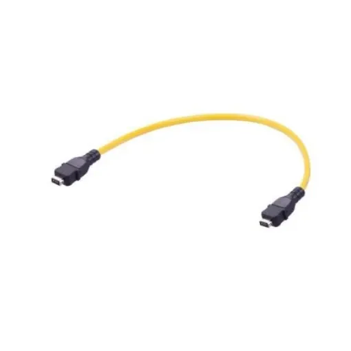 HARTINGHARTING ix Industrial, 1m Cat6a, Yellow Type A Plug to Male Type A Plug Male, Shielded Shielded, Terminated PVC - 33483131805010 product image
