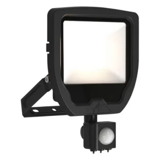 Ansell Lighting ACAE, Security Floodlight, 1 LED, 30 W, 3300 lm, IP65 PIR - ACAE30/1/CW/B/PIR product image