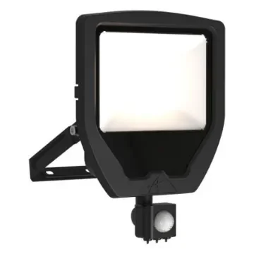 Ansell Lighting ACAE, Security Floodlight, 1 LED, 50 W, 5400 lm, IP65 PIR - ACAE50/1/CW/B/PIR product image