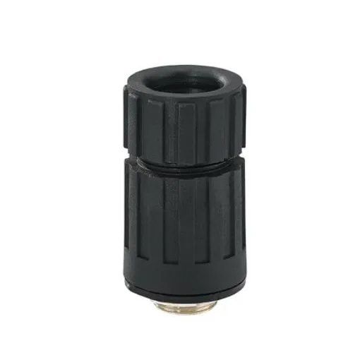 HENSEL GSC Series Black PBT Cable Gland, M25 Thread, 20.5mm min., 26.5mm max., IP66, IP68 - GSC 25 product image
