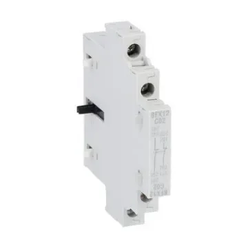Lovato Auxiliary Contact, 2 Contact, 2NC, Side Mounting, BFX12C BFX1 - BFX12C02 product image