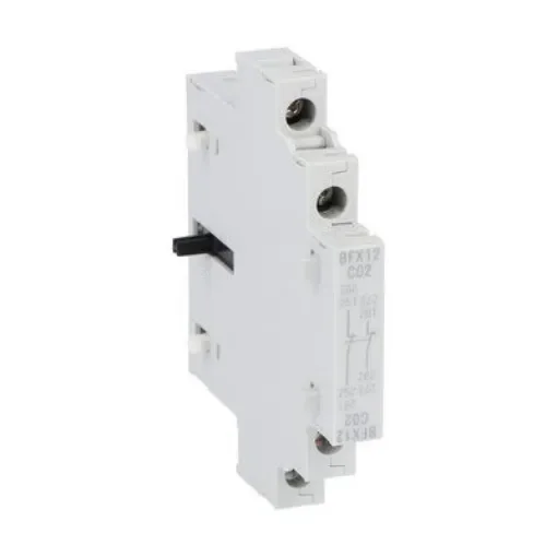 Lovato Auxiliary Contact, 2 Contact, 2NC, Side Mounting, BFX12C BFX1 - BFX12C02 product image