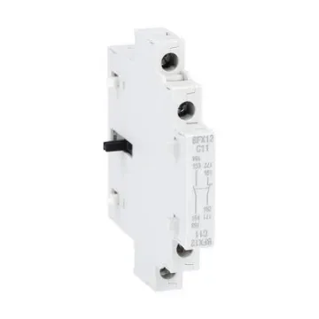 Lovato Auxiliary Contact, 2 Contact, 1NO+1NC, Side Mounting, BFX12C BFX1 - BFX12C11 product image
