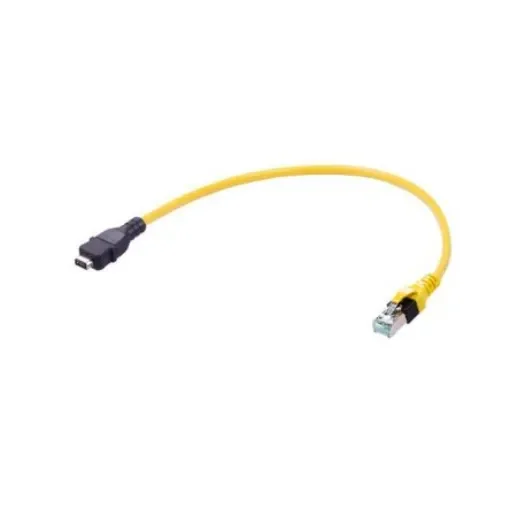 HARTINGHARTING ix Industrial, 3m Cat6a, Yellow Type A Plug to Male RJ45, Shielded Shielded, Terminated PVC Sheath - 33483147805030 product image