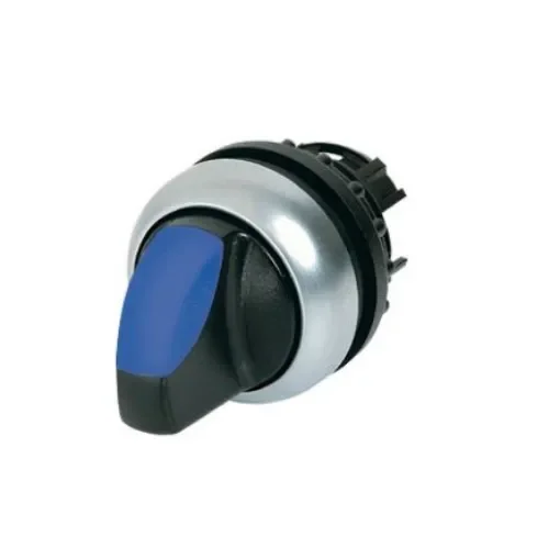 Eaton Selector Switch - 22.5mm Cutout Diameter, Illuminated 3 Positions - 216841 M22-WLK3-B product image