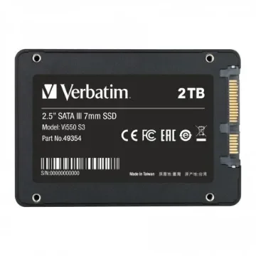 Verbatim Vi550 S3 SSD 2.5 inch 2 TB Internal SSD - 49354 product image