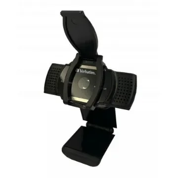 Verbatim AWC-01 USB 2.0 8MP 30fps Webcam, 2560 x 1440 - 49578 product image