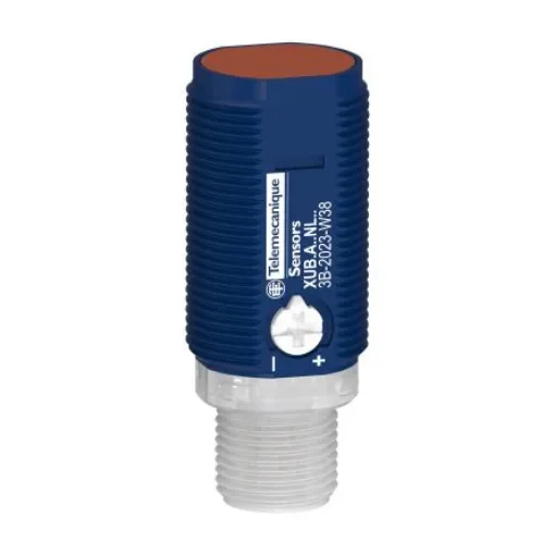 Telemecanique Sensors Diffuse Photoelectric Sensor, Cylindrical Sensor, 1 m Detection Range - XUB5ANXNM12 product image