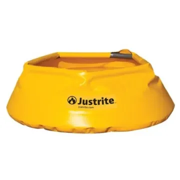 Justrite PVC Spill Berm for Spill Response, 250L Capacity - JEN28321YL product image