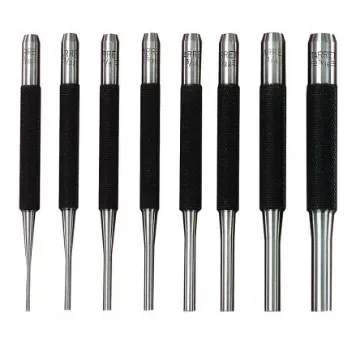 Starrett 8-Piece Centre Punch, Centre Punch, 100 mm Overall - DB522 product image