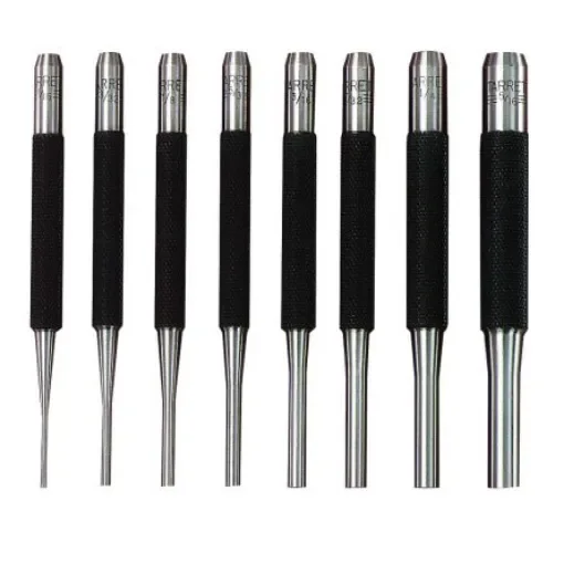 Starrett 8-Piece Centre Punch, Centre Punch, 100 mm Overall - DB522 product image