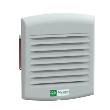 Schneider Electric ClimaSys Series Filter Fan, 24 V dc, dc Operation, 58m³/h Unimpeded, IP54 - NSYCVF38M24DPF product image