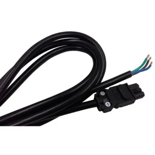 Schneider Electric NSYLAM3M Power Cord LED Cable for IEC Multi-Fixing LED Lamps, 3m product image