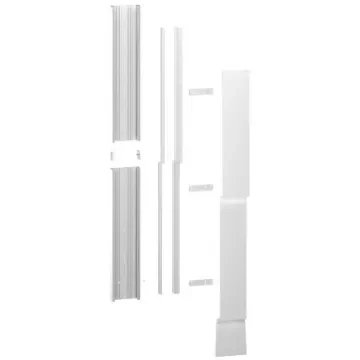 Schneider Electric Resi9 White Trunking, W357 mm x D64mm, L1.2m, Plastic - R9HKT18 product image
