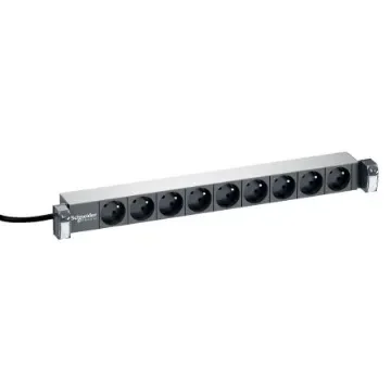 Schneider Electric French 2P 9 Gang Power Distribution Unit, 16A, 250 V - VDIG161911 product image
