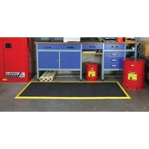 Notrax 489S 100% Nitrile Rubber Anti-Fatigue Mat, 2.1m x 91cm x 12.7mm - 489S002MBY product image