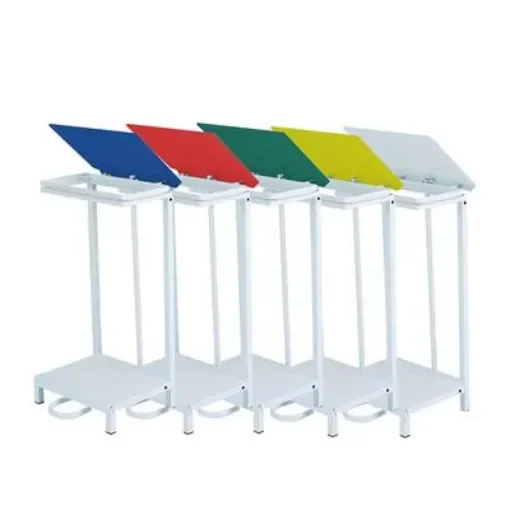 Robert Scott 92L Pedal Sack Holder Bin 92L Blue, Green, Red, White, Yellow Pedal Steel Bin Bag Holder - 101706 product image