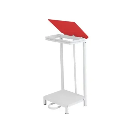 Robert Scott 92L Pedal Sack Holder Bin 92L Red Pedal Steel Bin Bag Holder - 101706/R product image