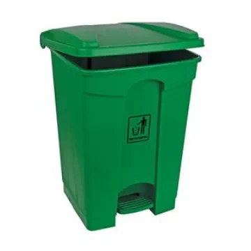 Robert Scott 45L Polypropylene Pedal Bin 45L Green Pedal Polypropylene Waste Bin - 101709/G product image