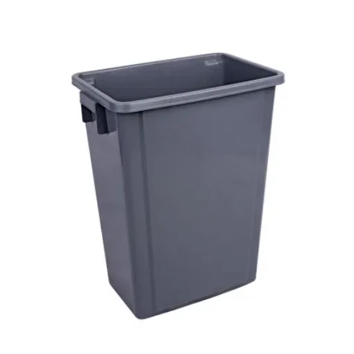 Robert Scott 60 Litre Recycling Waste Bin 60L Grey Polypropylene Waste Bin - 101728 product image