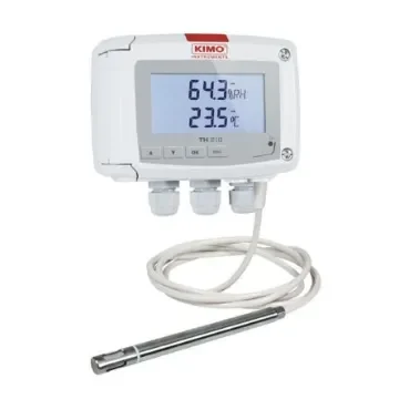 KIMO TH210 Fixed Hygrometer, ±1.5 %RH Accuracy, +100°C Max, 100%RH Max - TH210-BODP150-R product image