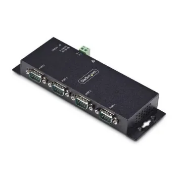 StarTech.com Serial Device Server, 1 Ethernet Port, 4 Serial Port, Serial Interface, 921.6kbps Baud Rate - I43-SERIAL-ETHERNET product image