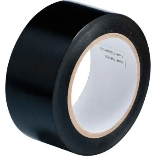 Brady Black Vinyl 32.92m Lane Marking Tape, 0.14mm Thickness - 058222 product image
