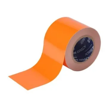 Brady Orange Rubber 30.48m Floor Tape, 0.2mm Thickness - 104376 product image
