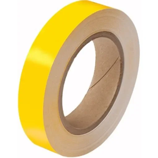 Brady Yellow Polyester Pipe Marking Tape, Dim. W 25mm x L 33m - 275200 product image