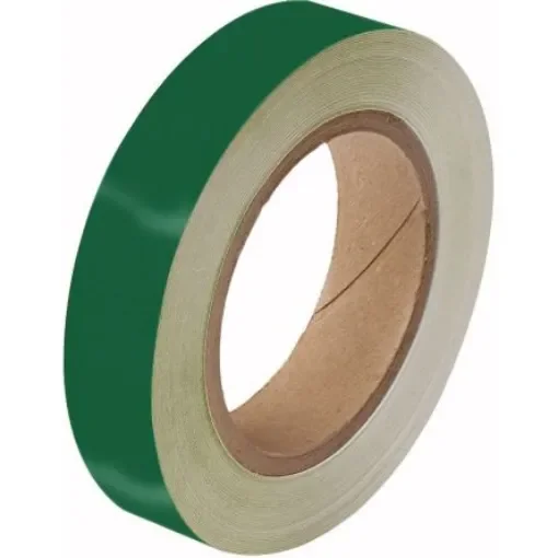 Brady Green Polyester Pipe Marking Tape, Dim. W 25mm x L 33m - 275201 product image
