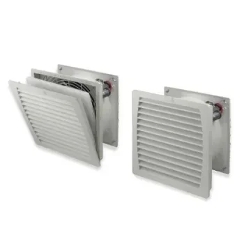 nVent SCHROFF EF Series Filter Fan, 230 V ac, ac Operation, 445m³/h Filtered, 640m³/h Unimpeded, IP54, 292 x 292mm - EF600R5 product image