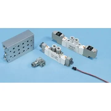 SMC 5/2 Pneumatic Solenoid Valve - Solenoid/Pilot SY7000 Series 24V dc - SY7120-5LOU-C10F-Q product image