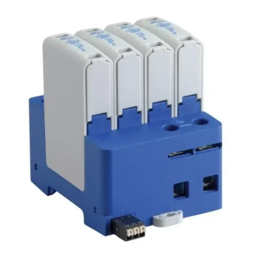 nVent ERICO Surge Protector, 65kA, 1550V ac, DIN Rail Mount - DT1M27540R product image
