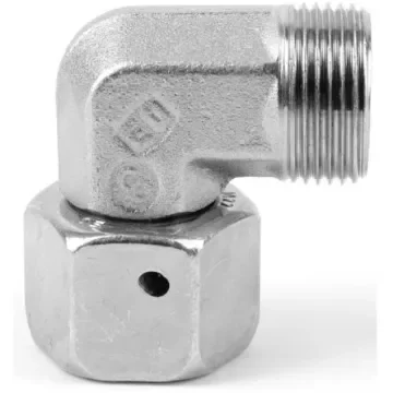 Parker Elbow 90° Tube to Swivel Male 24° DIN Cone to Male 24° DIN Cone, EW22LOMD71 product image